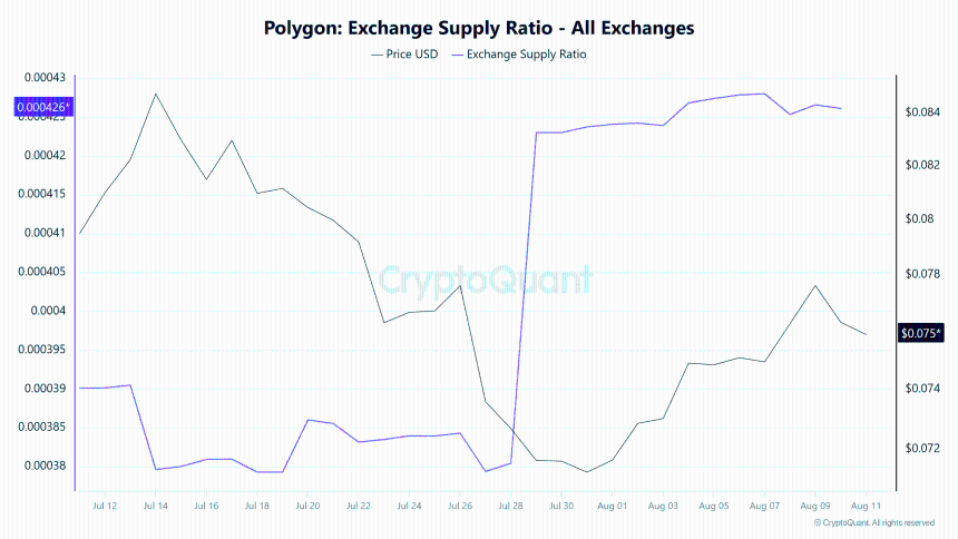 Polygon exchange netflow
